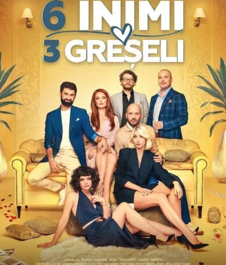 PREMIERĂ LA CĂLĂRAȘI | „6 INIMI, 3 GREȘELI”